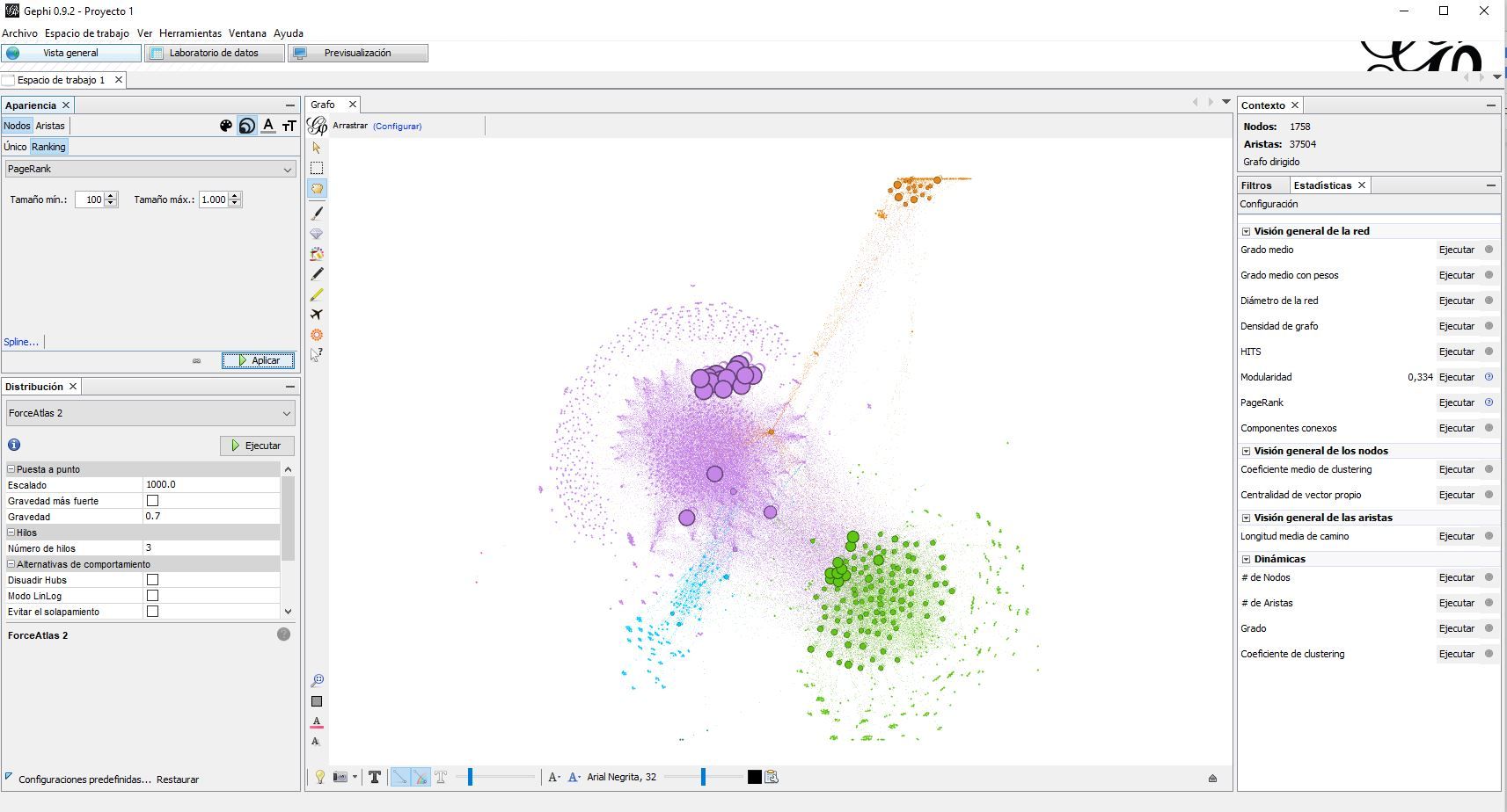 visualizacion-links-gephi-pagerank