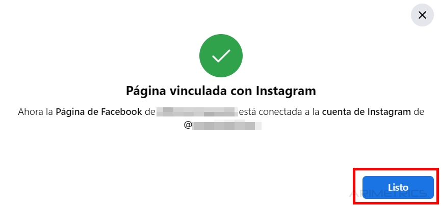 Cómo vincular una cuenta de Instagram con una página de Facebook 