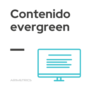 Contenido Evergreen