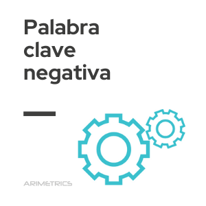 palabra clave negativa