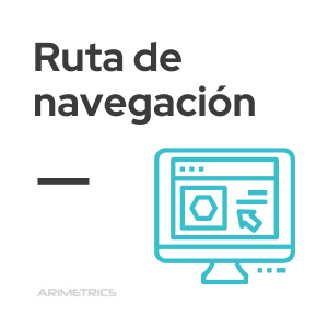 ruta de navegación